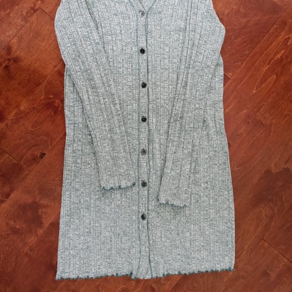 Anthro Akemi and Kin Long Button Down Cardigan - Picture 3 of 6